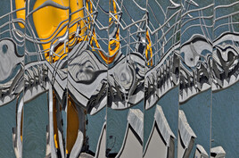 Abstraction 14 (Le Coudray Montceaux - France) tirage dibond® 40 x 60 cm