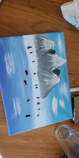 Tableau de pingouins