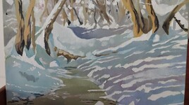 Paysage enneig&eacute;