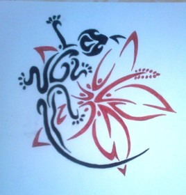 Tatouage Maori.