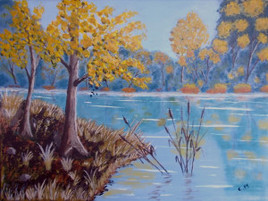 &Eacute;tang en automne