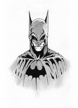 Batman (dessin fait pour un ami de mon fils)
