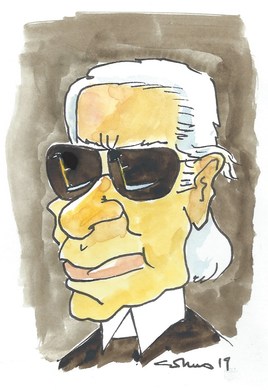 D&eacute;c&egrave;s de Lagerfeld