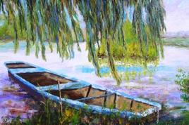 La barque sur le loir 