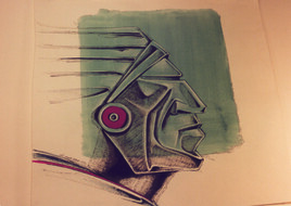 Indian Chief Hood Ornament - 001