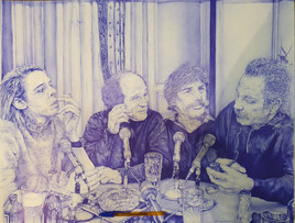 4 hommes sur la photo.