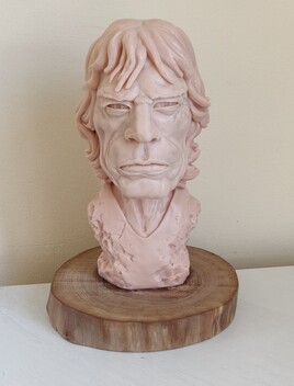 Sculpture de Mike Jagger