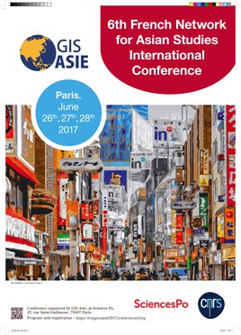 Affiche du Congres GIS Asie 2017