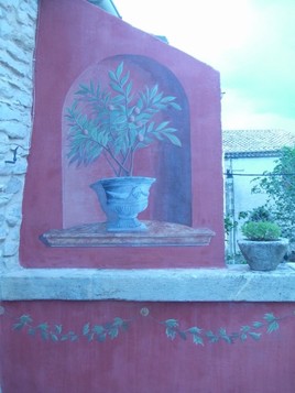 Trompe l'oeil pompeien