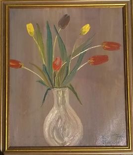 182 Vase de tulipes
