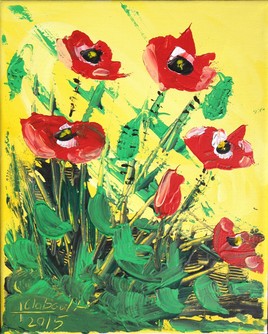 Jenny aime les coquelicots