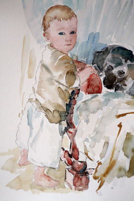 L'enfant et son chien