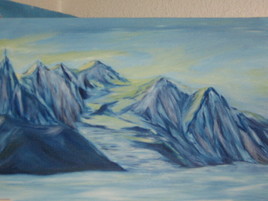 Mont-Blanc bleu
