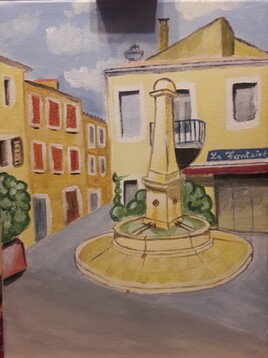 Fontaine salon de provence