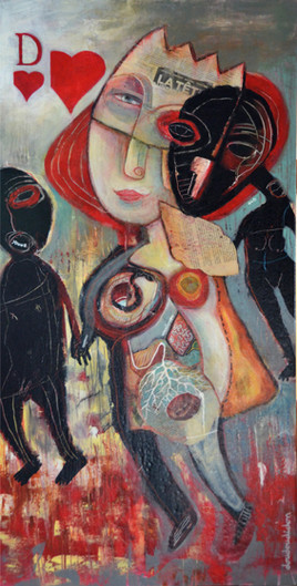 Dame de coeur au crepuscule de l'humanité - doudoudidon