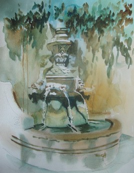 Fontaine &agrave; St-Remy