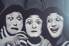Les Improbables. "Mime Marceau"