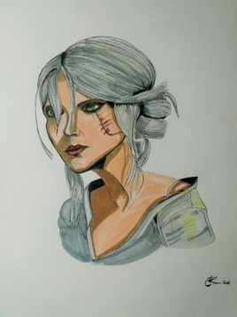 ciri from the witcher 3