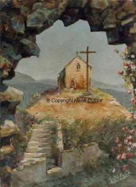 La chapelle d'Angles sur l'Anglin