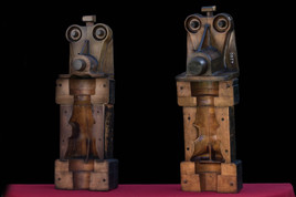 assemblage  recyclage statuette