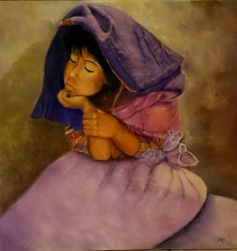 La jeune fille assoupie