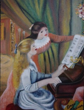Les filles au piano