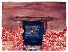 La porte bleue d'Elodie