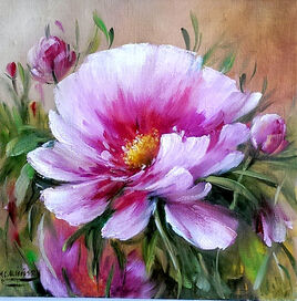 Pivoines de l'artiste