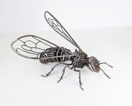 Sculpture m&eacute;tal