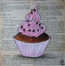 Cupcake cerise Chocolat