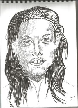 caricature Kristen Stewart