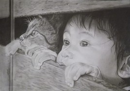 L'enfant et le chat