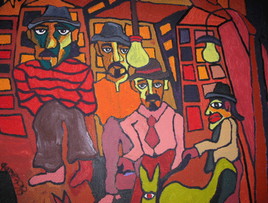 la ville et ces chiens