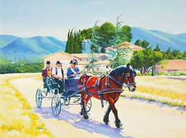 En revenant de Cucuron