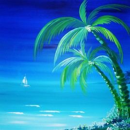 Paradis bleu lagon