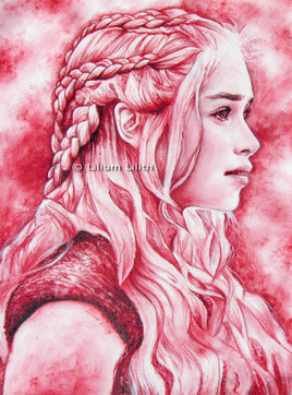 Dessin: Daenerys Targaryen (Game of Thrones)