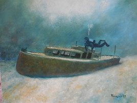 Julie-la-Rousse II, d'après une photo de Cécile Francey