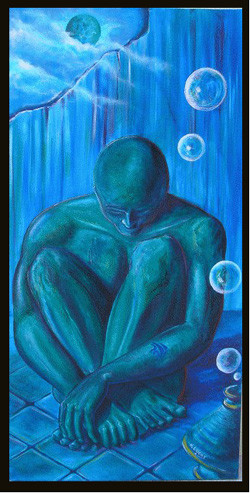 M&eacute;ditation"La Lune verte"