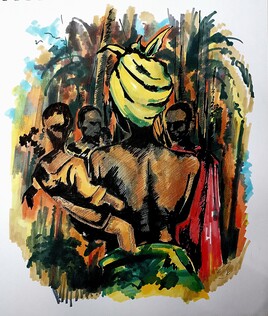 Pourparlers au village