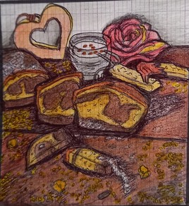 Cake marbr&eacute; au chocolat