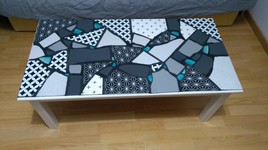 table basse mosaique