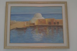 Un vieux port &agrave; Monastir- Tunisie