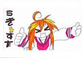 konata-chan in lucky star