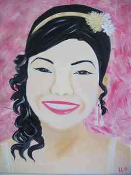 Portrait f&eacute;minin