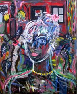 Femme et int&eacute;rieur