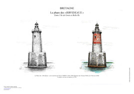Entre Groix et Belle-Ile - Bouée phare des Birvideaux