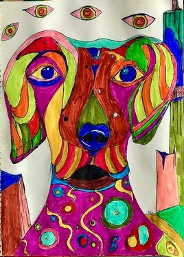 chien fou