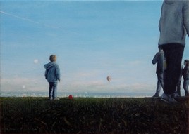 Vue sur Lyon depuis le jardin des curiosit&eacute;s