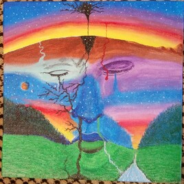 Paradise of soul ( Ame paradisiaque) 15 cm x 2