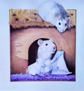 Praline et Mug des amours de petits rats